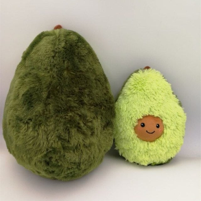 Cross-border toy plush avocado plant figurine decorative pillow cross-border generation can be customized logo