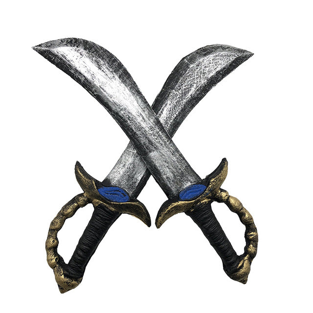 Cross-border selling simulation props captain equipped with pirate knife toy Halloween stage show cosplay weapon