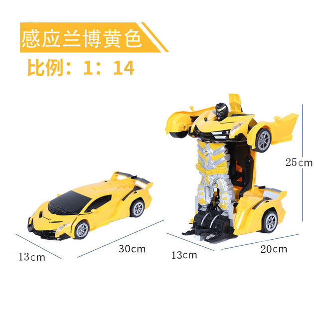 Copy of 2.4G gesture induction deformation toy King Kong children's toy remote control
