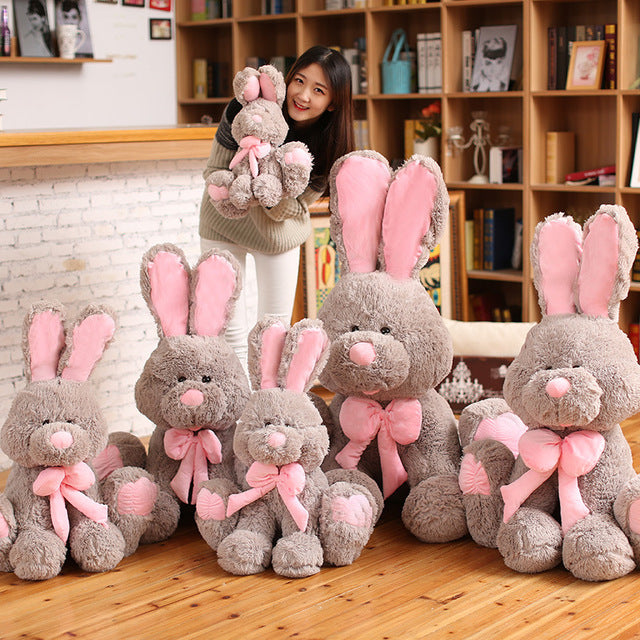 American Bonnie rabbit plush toy long-eared rabbit doll large rabbit doll doll Easter gift for girls