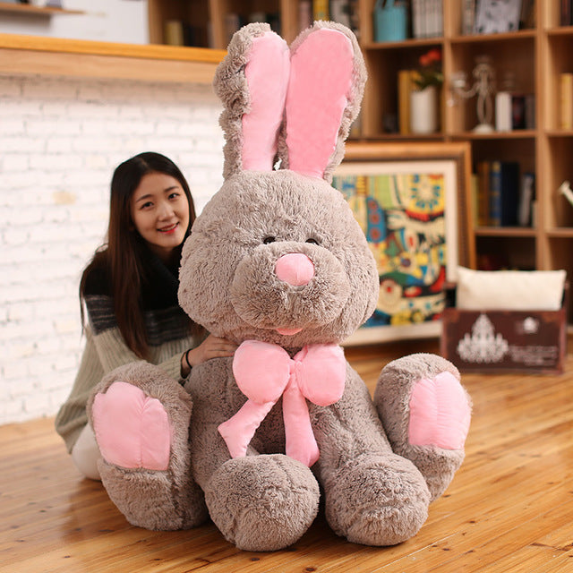 American Bonnie rabbit plush toy long-eared rabbit doll large rabbit doll doll Easter gift for girls