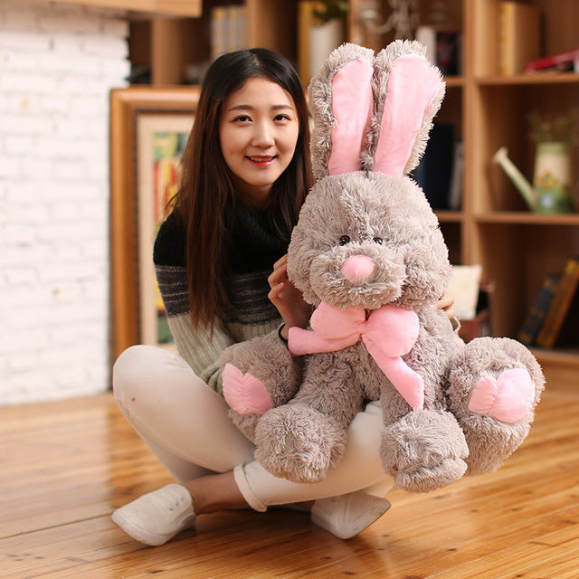 American Bonnie rabbit plush toy long-eared rabbit doll large rabbit doll doll Easter gift for girls