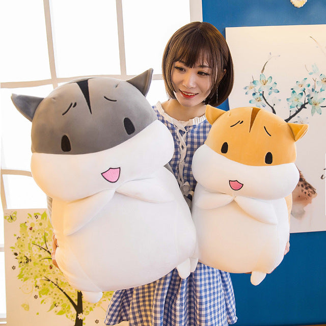 2019 new cute down cotton hamster doll children's doll doll plush toy pillow a generation