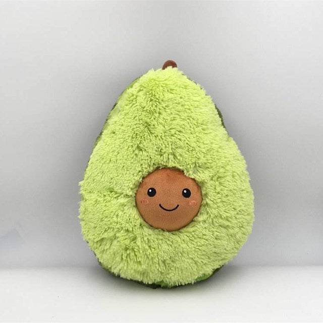 Cross-border toy plush avocado plant figurine decorative pillow cross-border generation can be customized logo
