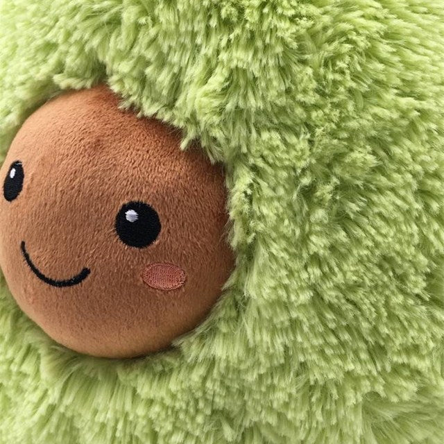 Cross-border toy plush avocado plant figurine decorative pillow cross-border generation can be customized logo