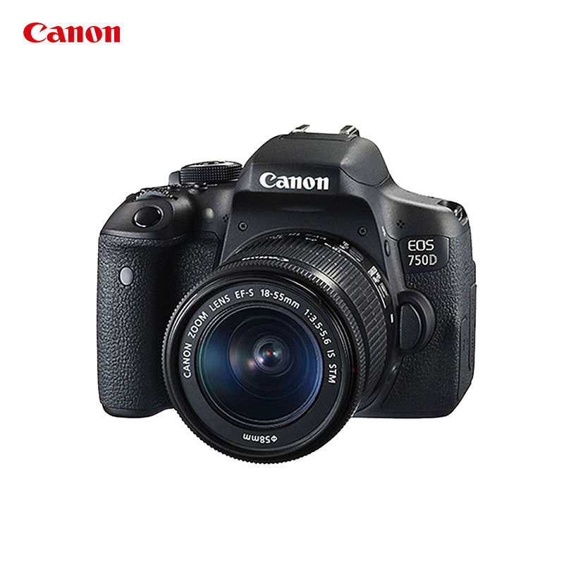 Canon佳能750D热销正品入门级学生单反数码高清触屏防抖相机18 55