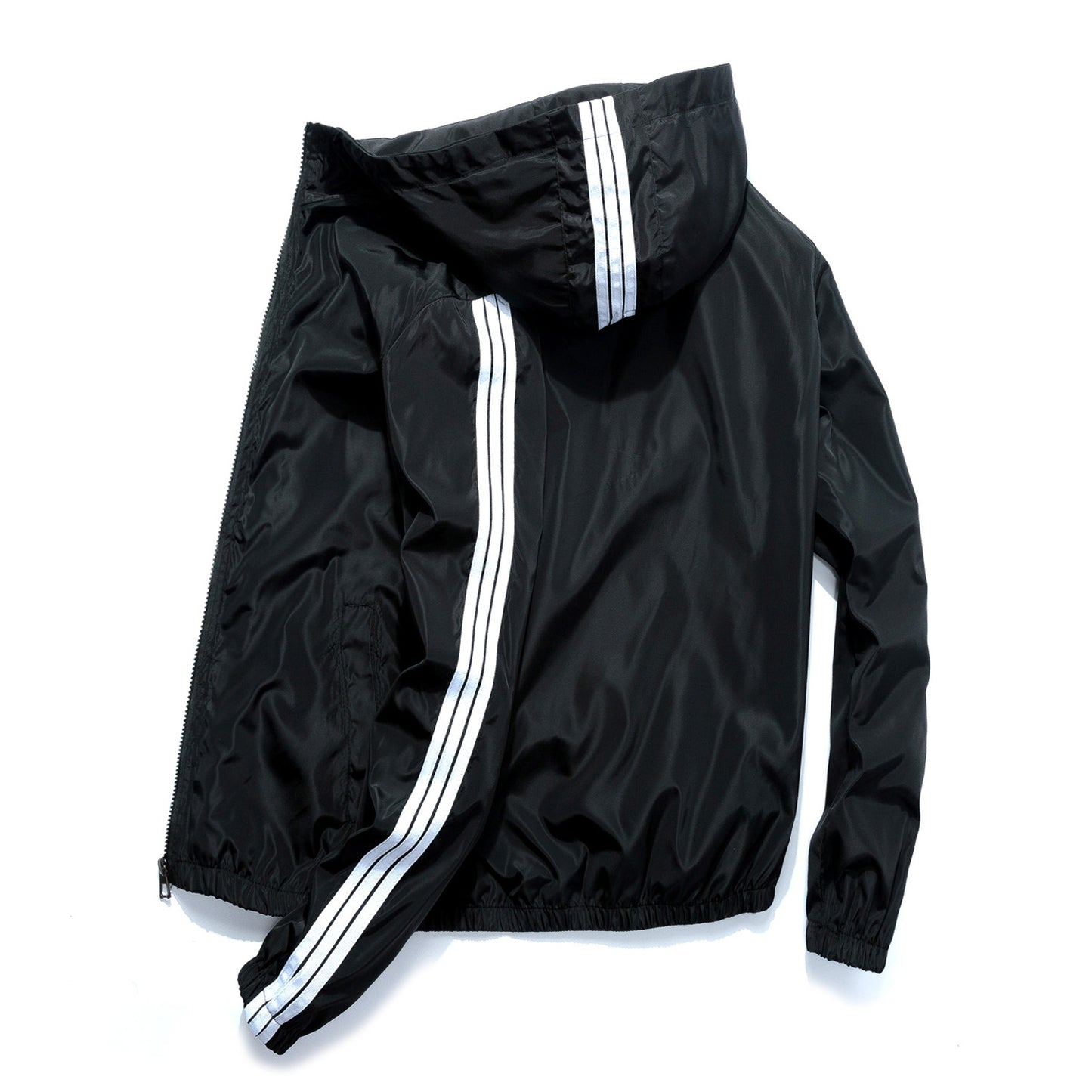 男士外套休闲春秋2019新款韩版潮流青少年学生夹克衫连帽修身帅气