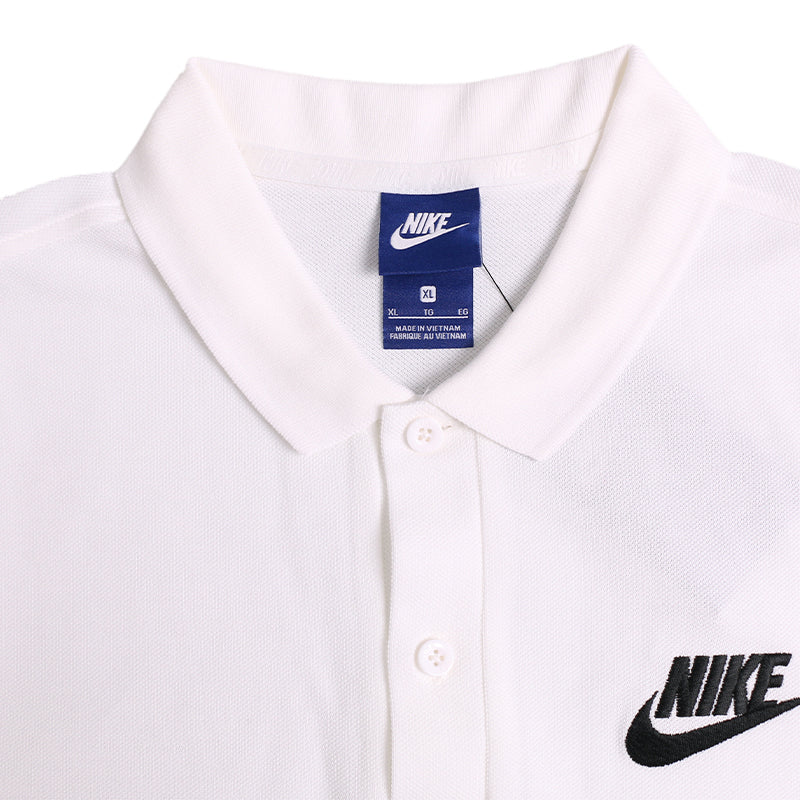 Nike耐克短袖男上衣2019夏季纯棉灰色运动半袖体恤翻领T恤POLO衫