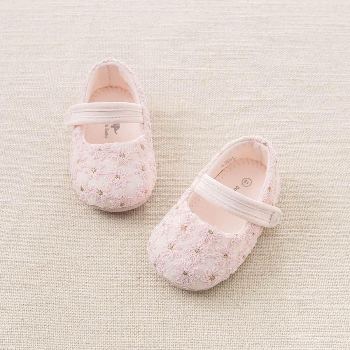 davebella戴维贝拉春季宝宝婴儿鞋 女宝宝软底步前鞋DB6037