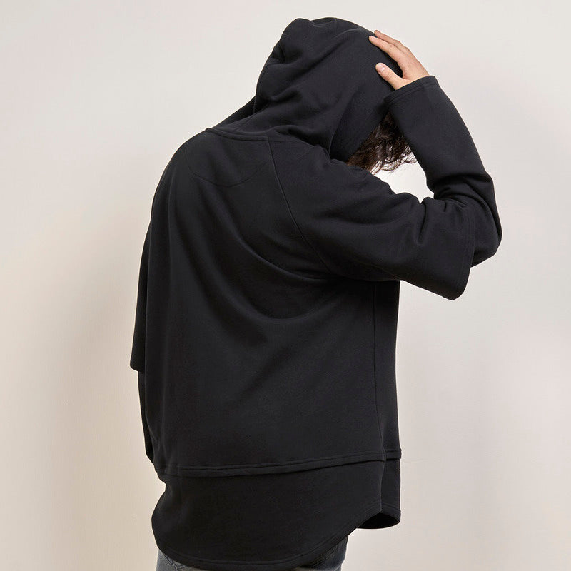 Cream SODA联名汉堡印花艺术卫衣 高街长袖T恤男士 潮牌