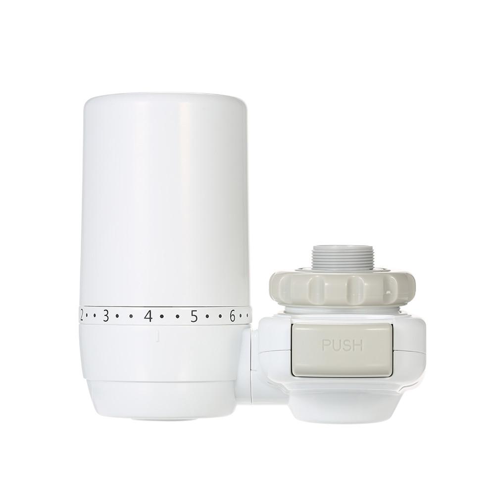 Tap Water Purifier with 1 Activated Carbon Filter Handy Kitchen Faucet Filter Element Portable Water Faucet Purifier