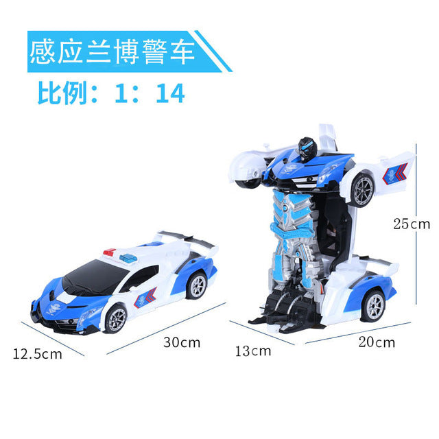 Copy of 2.4G gesture induction deformation toy King Kong children's