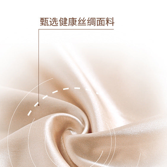 Fashion new version of the explosion of spring and summer ice silk girl long-sleeved pajamas factory direct three-piece super large size home service