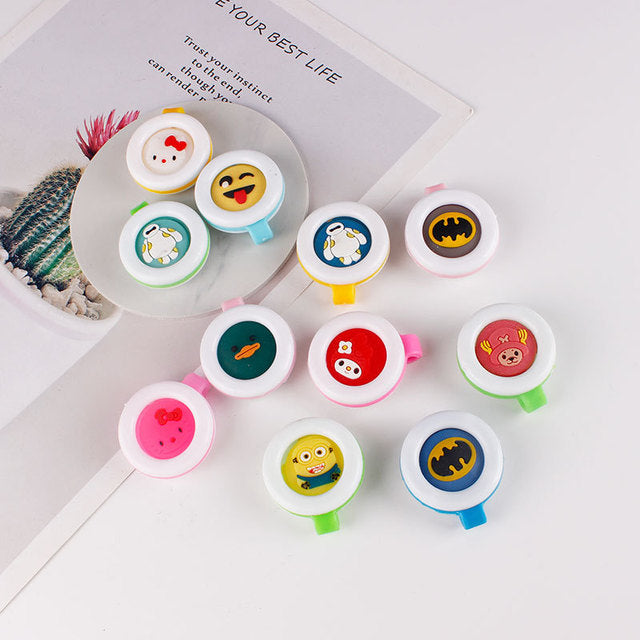 Plant essential oil mosquito repellent buckle outdoor baby pregnant women silicone mosquito repellent bracelet children anti-mosquito buckle watch advertising gifts