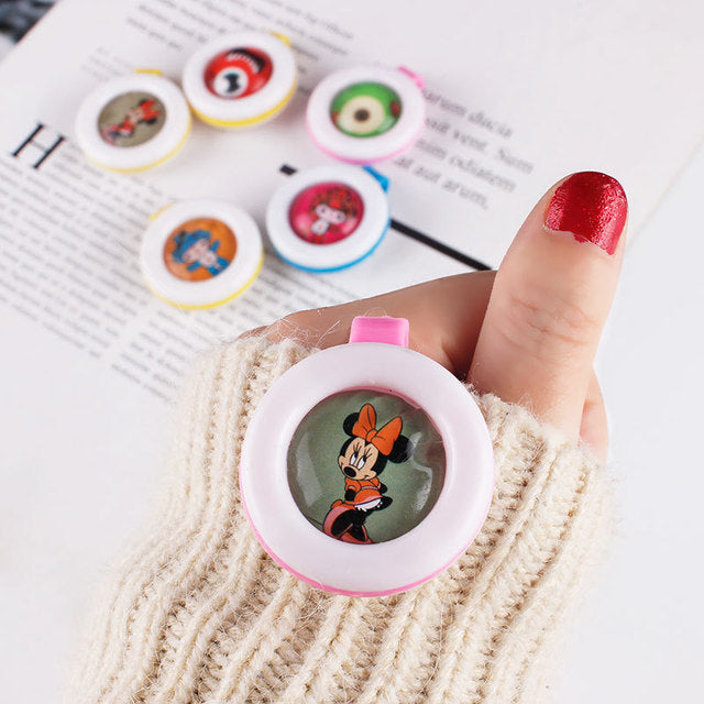 Plant essential oil mosquito repellent buckle outdoor baby pregnant women silicone mosquito repellent bracelet children anti-mosquito buckle watch advertising gifts