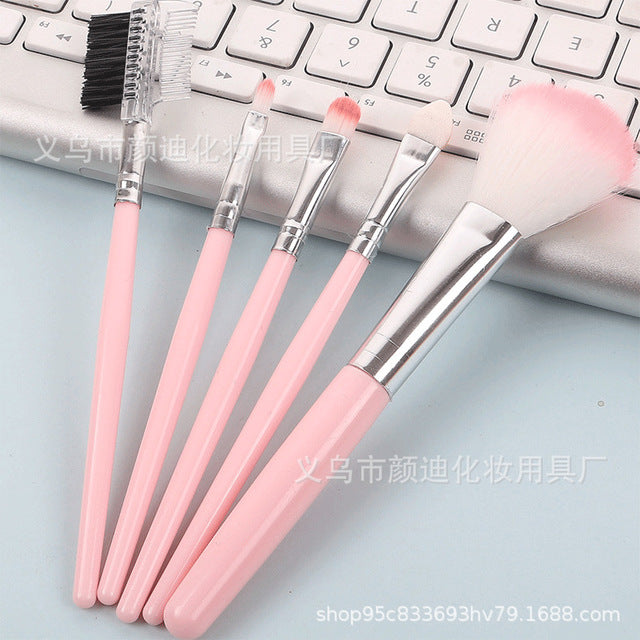 Iron box portable 12 makeup brush set beginner eyeshadow brush blush brush high gloss brush beauty tools