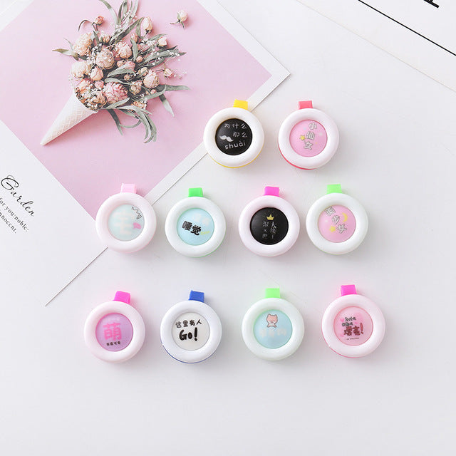 Factory direct creative cartoon solid mosquito repellent buckle child baby pregnant mosquito repellent clip mosquito repellent anti-mosquito carry buckle