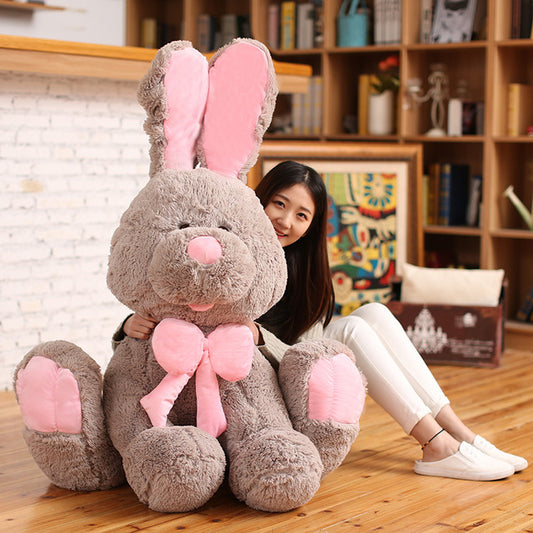 American Bonnie rabbit plush toy long-eared rabbit doll large rabbit doll doll Easter gift for girls