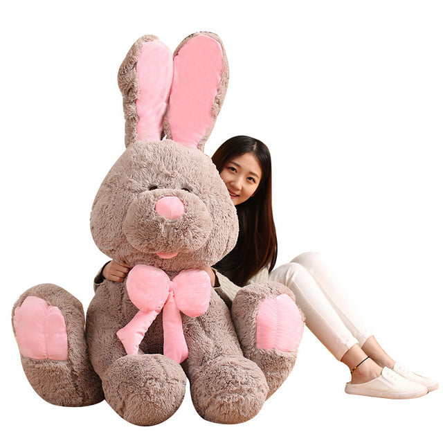 American Bonnie rabbit plush toy long-eared rabbit doll large rabbit doll doll Easter gift for girls