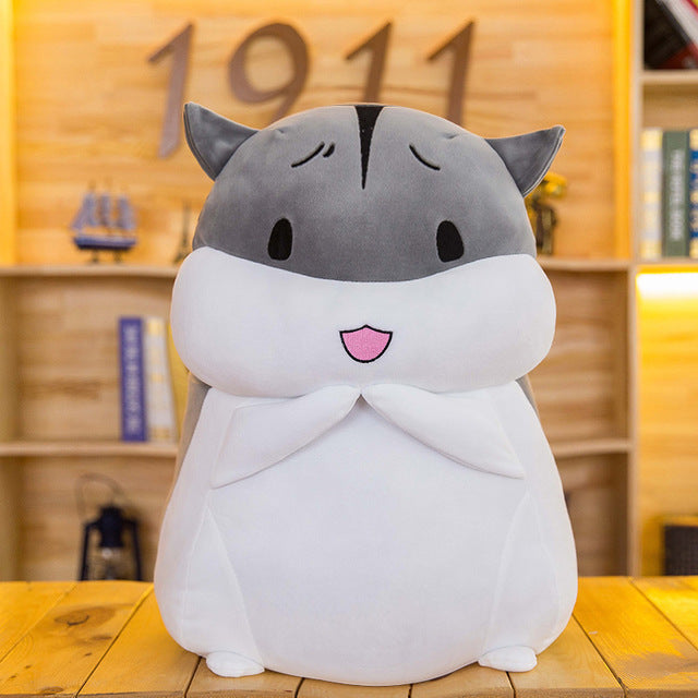 2019 new cute down cotton hamster doll children's doll doll plush toy pillow a generation