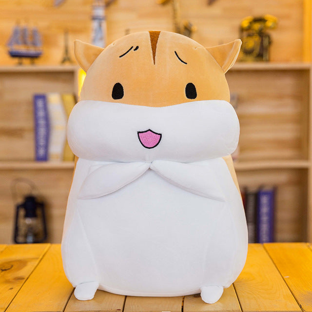 2019 new cute down cotton hamster doll children's doll doll plush toy pillow a generation