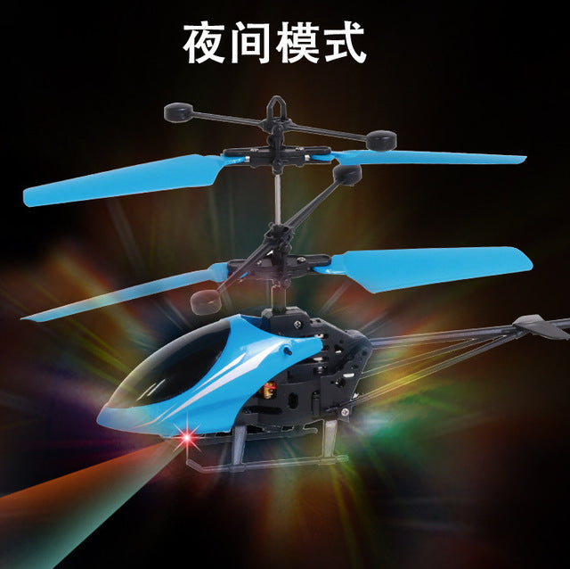 2019 explosion hand sensor remote control aircraft plastic children's toy aircraft stall hot sale charging spot wholesale