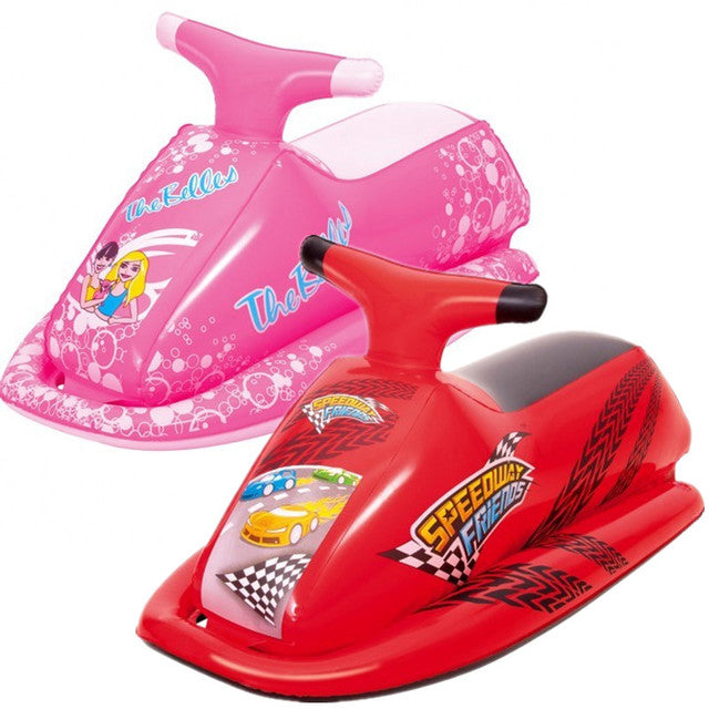 Children's water inflatable small motorboat swimming play water riding cognitive early childhood teaching water riding toy