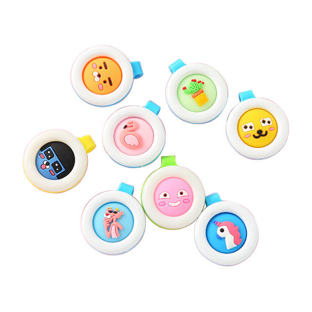 Factory direct creative cartoon solid mosquito repellent buckle child baby pregnant mosquito repellent clip mosquito repellent anti-mosquito carry buckle