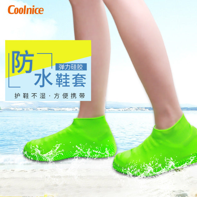 Manufacturers Fashion Colorful Silicone Rainproof Shoe Cover Rainy Day Snow Day Desert Special Thicken Wear Outdoor Shoe Cover