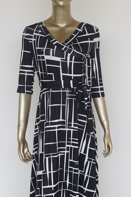 Foreigners BigSize Long Dresses Woman (1 S code only)