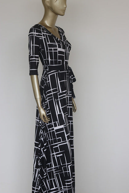 Foreigners BigSize Long Dresses Woman (1 S code only)