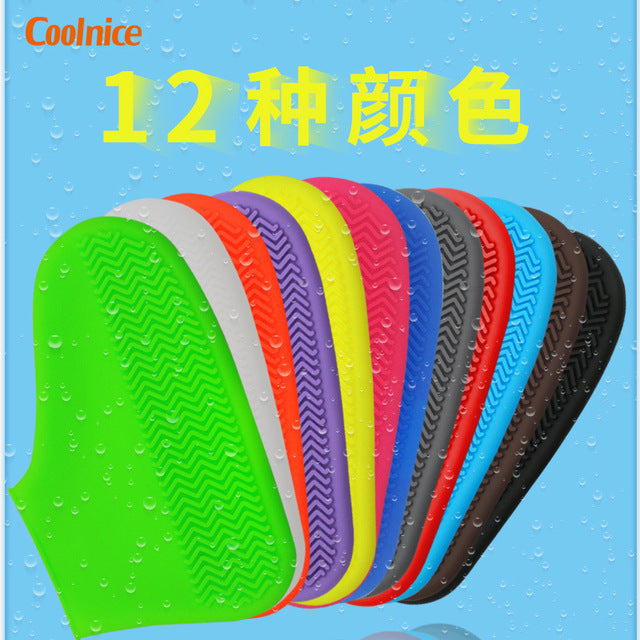 Manufacturers Fashion Colorful Silicone Rainproof Shoe Cover Rainy Day Snow Day Desert Special Thicken Wear Outdoor Shoe Cover