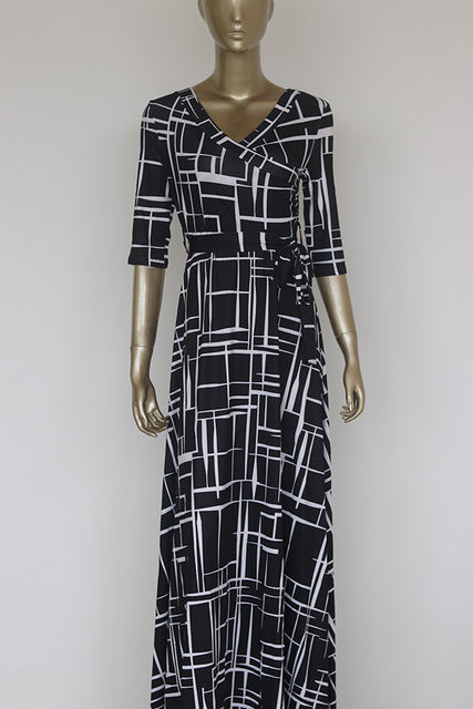 Foreigners BigSize Long Dresses Woman (1 S code only)