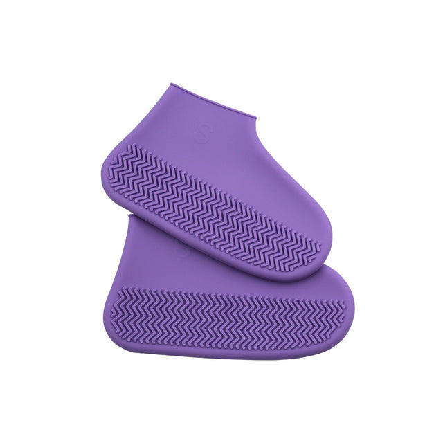 Manufacturers Fashion Colorful Silicone Rainproof Shoe Cover Rainy Day Snow Day Desert Special Thicken Wear Outdoor Shoe Cover