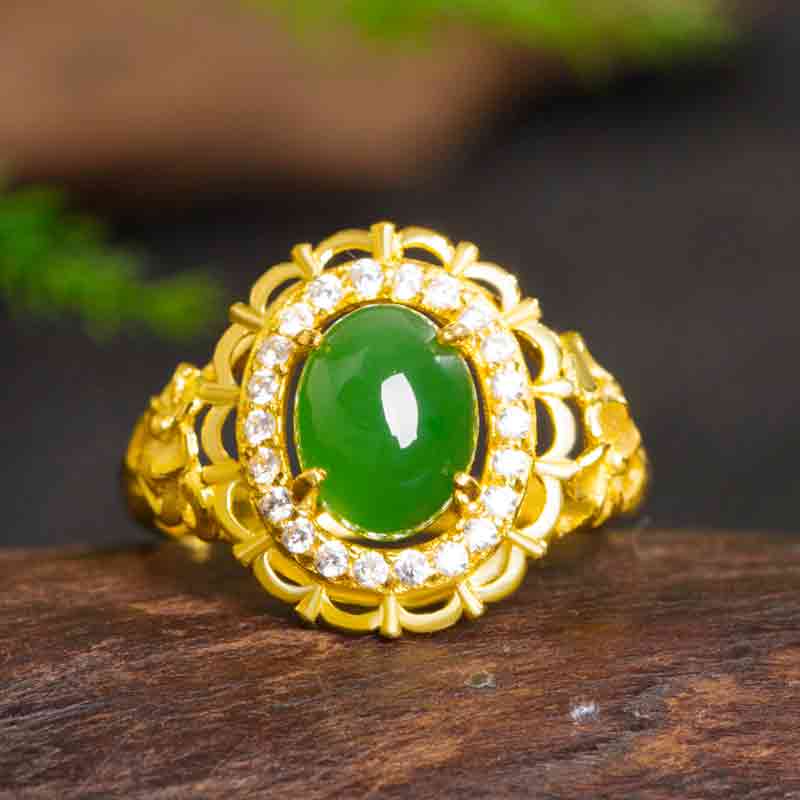 大唐滴翠直播手镯手链项链戒指耳饰玉佛观音貔貅生肖黄金硬金首饰