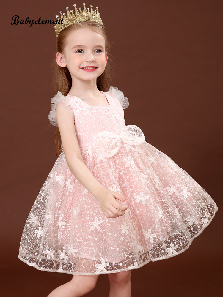 女童连衣裙夏装2019新款超洋气宝宝儿童公主裙子小女孩蓬蓬纱礼服