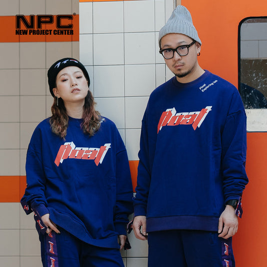 NPC潮牌 FLOAT 印花串标卫衣男街头嘻哈上衣情侣宽松高街长袖欧美