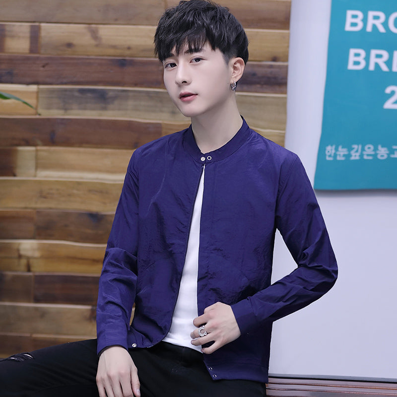 防晒衫外套防晒衣男防紫外线透气速干夹克防晒服户外运动皮肤衣潮