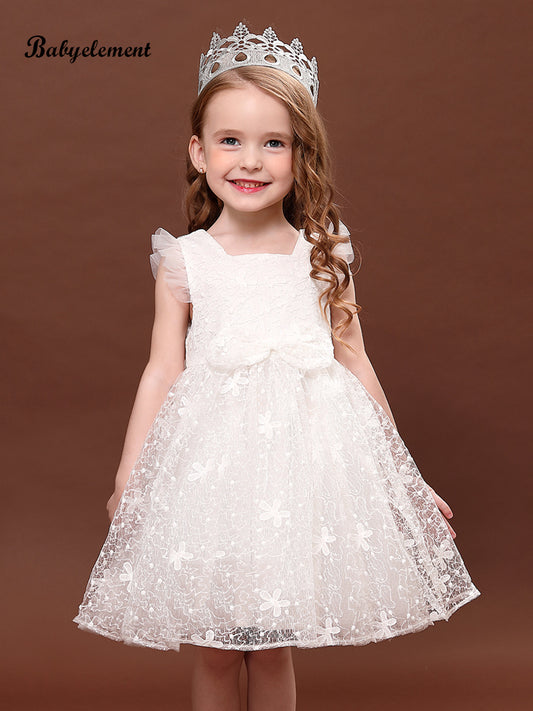 女童连衣裙夏装2019新款超洋气宝宝儿童公主裙子小女孩蓬蓬纱礼服