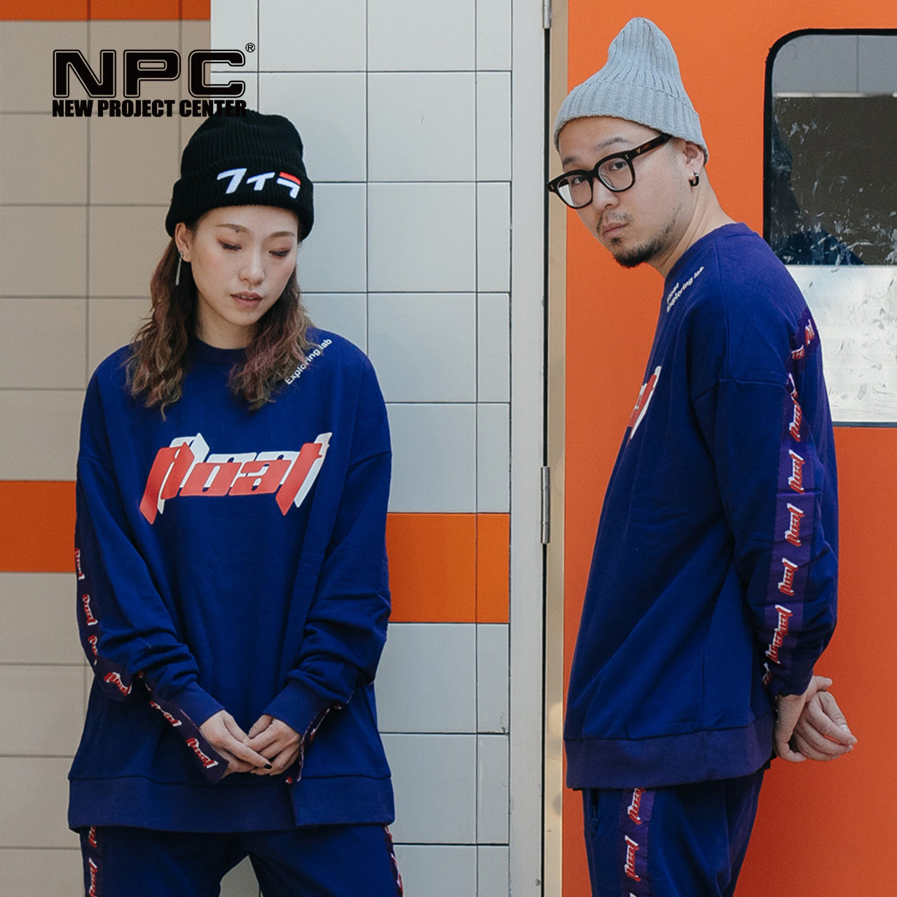 NPC潮牌 FLOAT 印花串标卫衣男街头嘻哈上衣情侣宽松高街长袖欧美