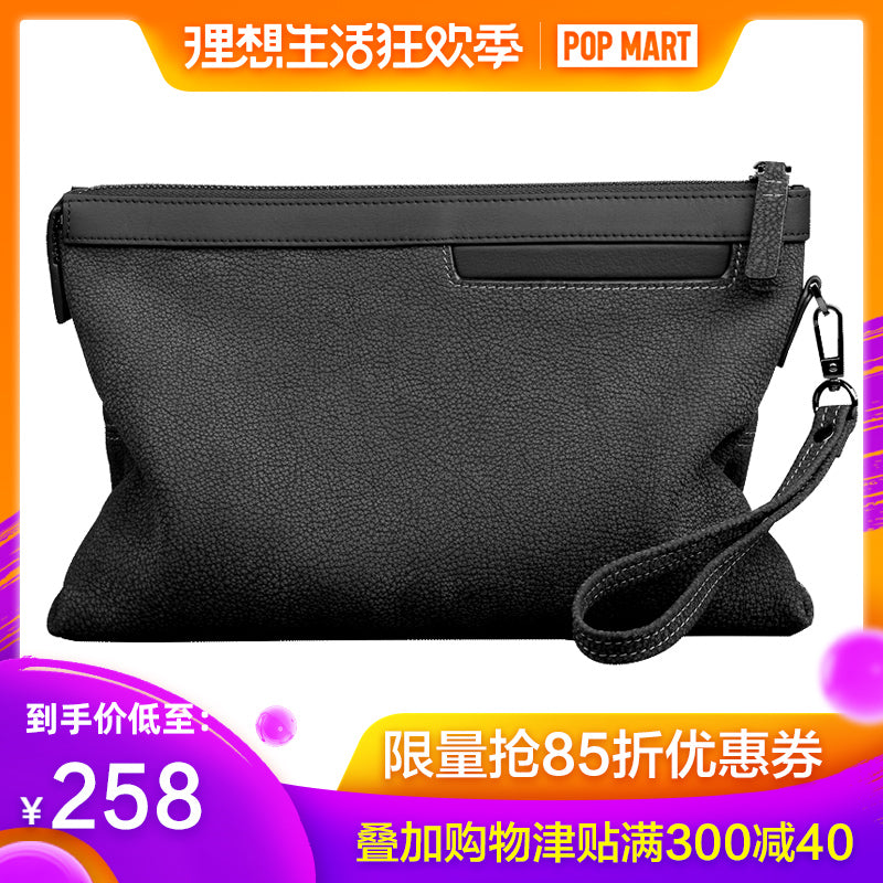 曼伯斯2019新款潮手包男真皮男包休闲手抓包男士手拿包时尚信封包