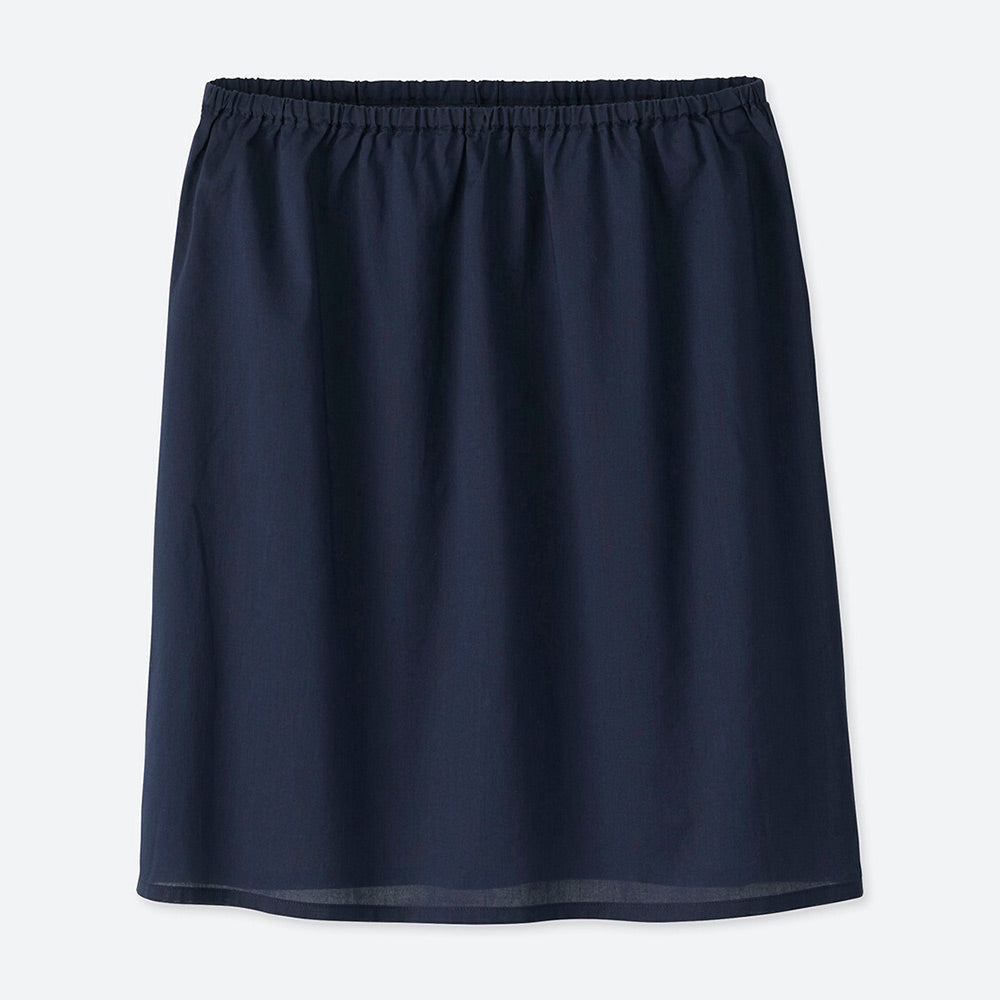 [Designer cooperation] Women's cotton pleated dress (short sleeve) 418160 Uniqlo